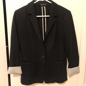 Express black blazer size S